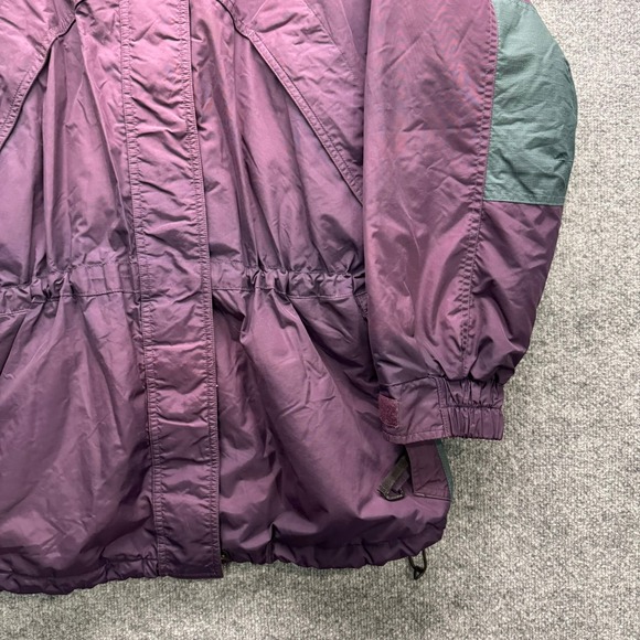 Columbia Sportswear Jacket Women's XL Purple Teal Vintage Insulated Winter Coat - Picture 2 of 16